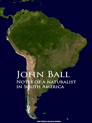 cover image of Notes of a naturalist in South America